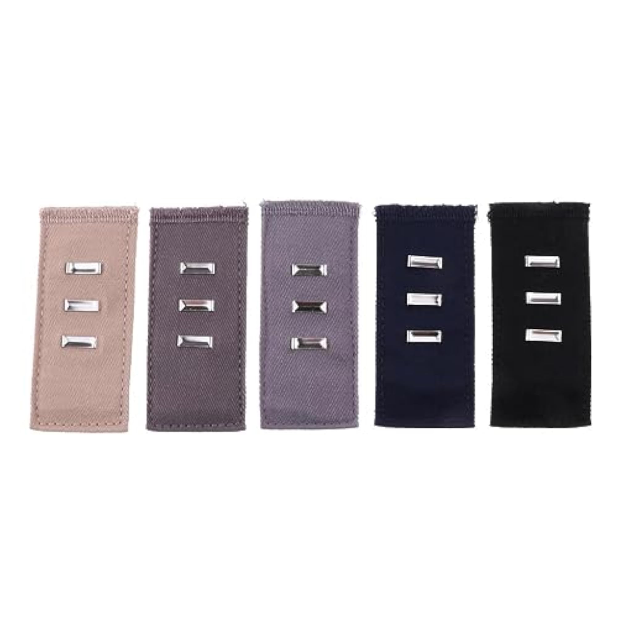 5Pcs Pants Waist Extenders with Metal Hook for Pants
